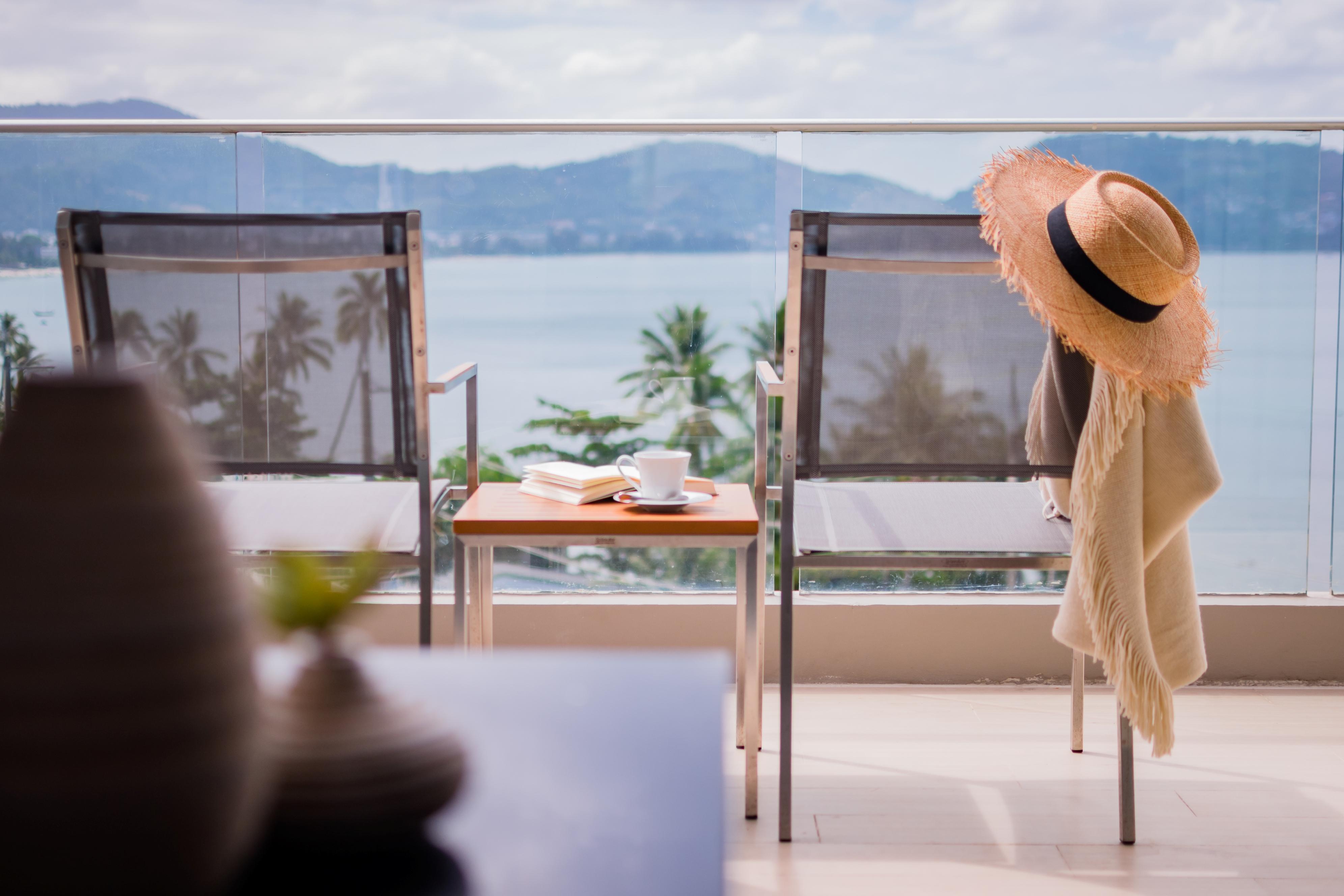Oceanfront Beach Resort - Sha Extra Plus Patong Exterior foto View from the hotel