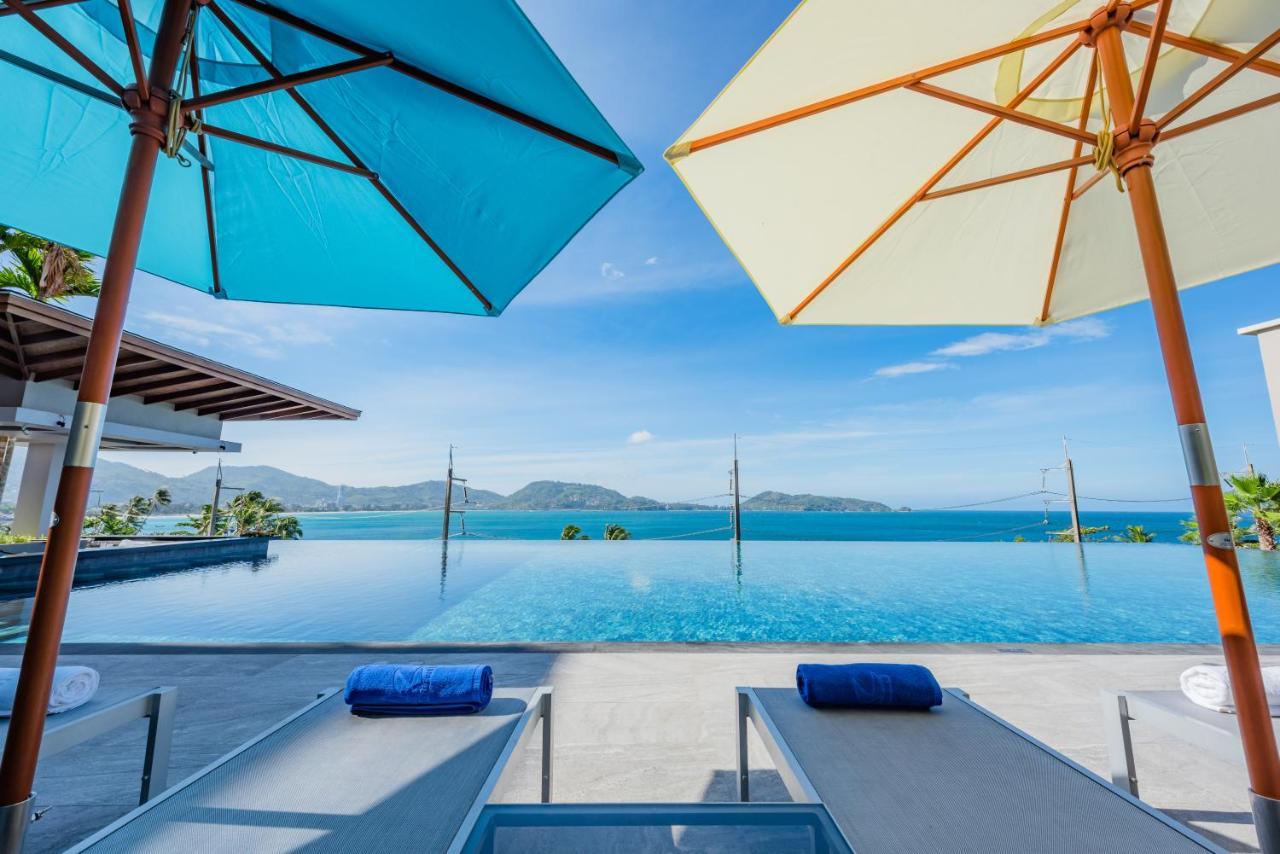 Oceanfront Beach Resort - Sha Extra Plus Patong Exterior foto View from the pool at the resort